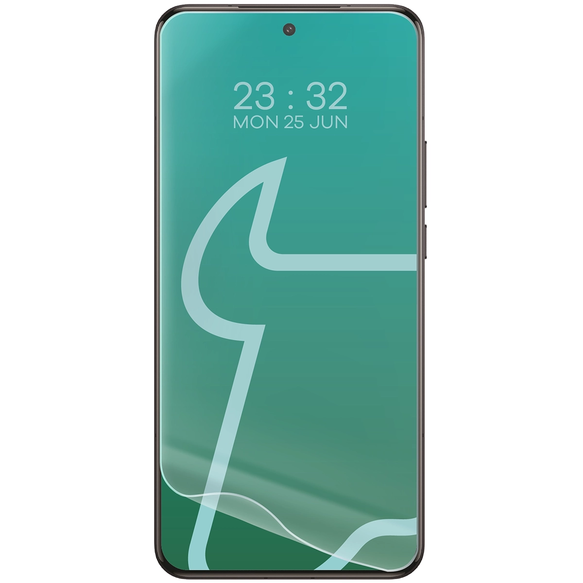 Przejrzystość folii hydrożelowej Bizon Film Hydrogel Front Duo